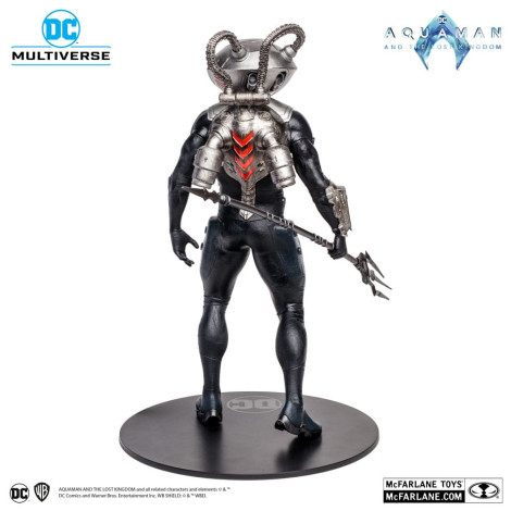 Megafig Dc Multiverso Manta Negra Figura 30 Cm Aquaman E O Reino Perdido