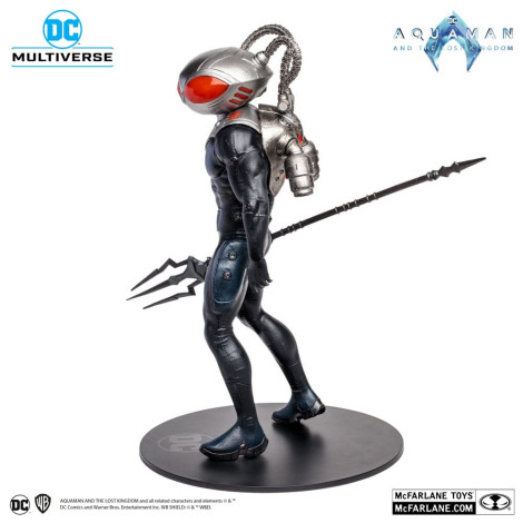 Megafig Dc Multiverso Manta Negra Figura 30 Cm Aquaman E O Reino Perdido