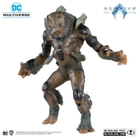 Figura Megafig Dc Multiverso Cidadela Submersa Pirata 30 Cm Aquaman E O Reino Perdido