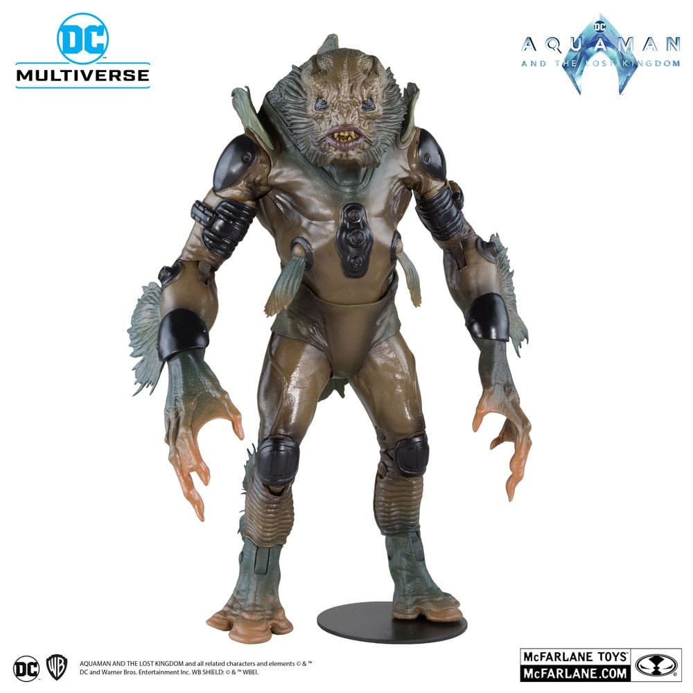 Figura Megafig Dc Multiverso Cidadela Submersa Pirata 30 Cm Aquaman E O Reino Perdido