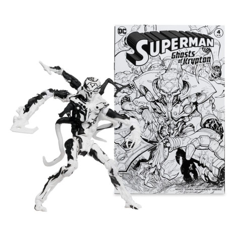 Superman Série Figuras & Banda Desenhada (Edição Sketch) (Etiqueta Dourada) 18 Cm Dc