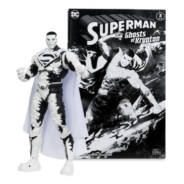 Superman Série Figuras & Banda Desenhada (Edição Sketch) (Etiqueta Dourada) 18 Cm Dc