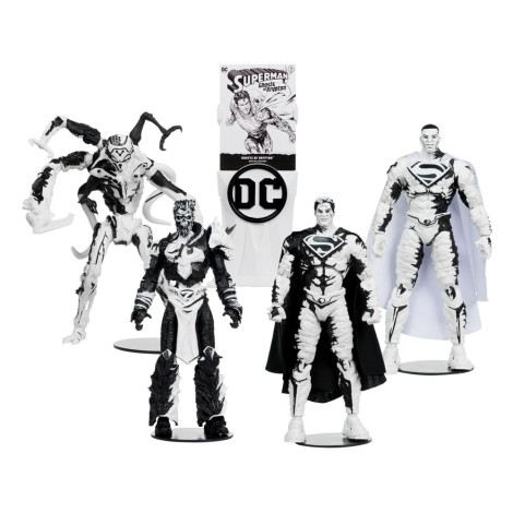 Superman Série Figuras & Banda Desenhada (Edição Sketch) (Etiqueta Dourada) 18 Cm Dc