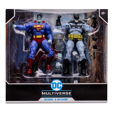 Figuras Bizarro & Batzarro 18 Cm Dc Multiverso