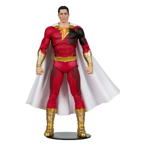 Figuras 2 Pack Shazam (Battle Damage) e Freddie Freeman (Gold Label) 18 Cm Dc Multiverso