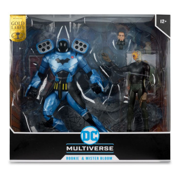 Figuras Rookie & Mr. Bloom (Batman: Endgame) (Gold Label) (Sdcc) 18 Cm Dc Multiverso