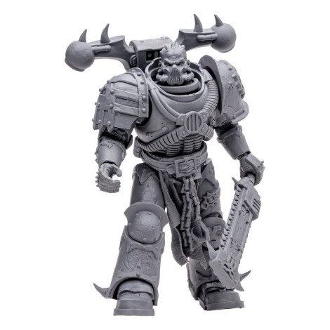 Figura dos Space Marines do Caos (Devorador de Mundos) (Prova de Artista) 18 Cm Warhammer 40K