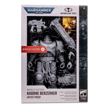 Figura dos Space Marines do Caos (Devorador de Mundos) (Prova de Artista) 18 Cm Warhammer 40K