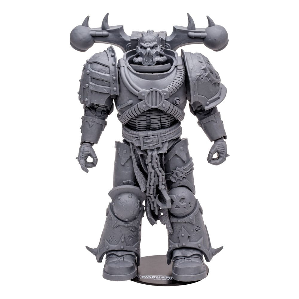 Figura dos Space Marines do Caos (Devorador de Mundos) (Prova de Artista) 18 Cm Warhammer 40K