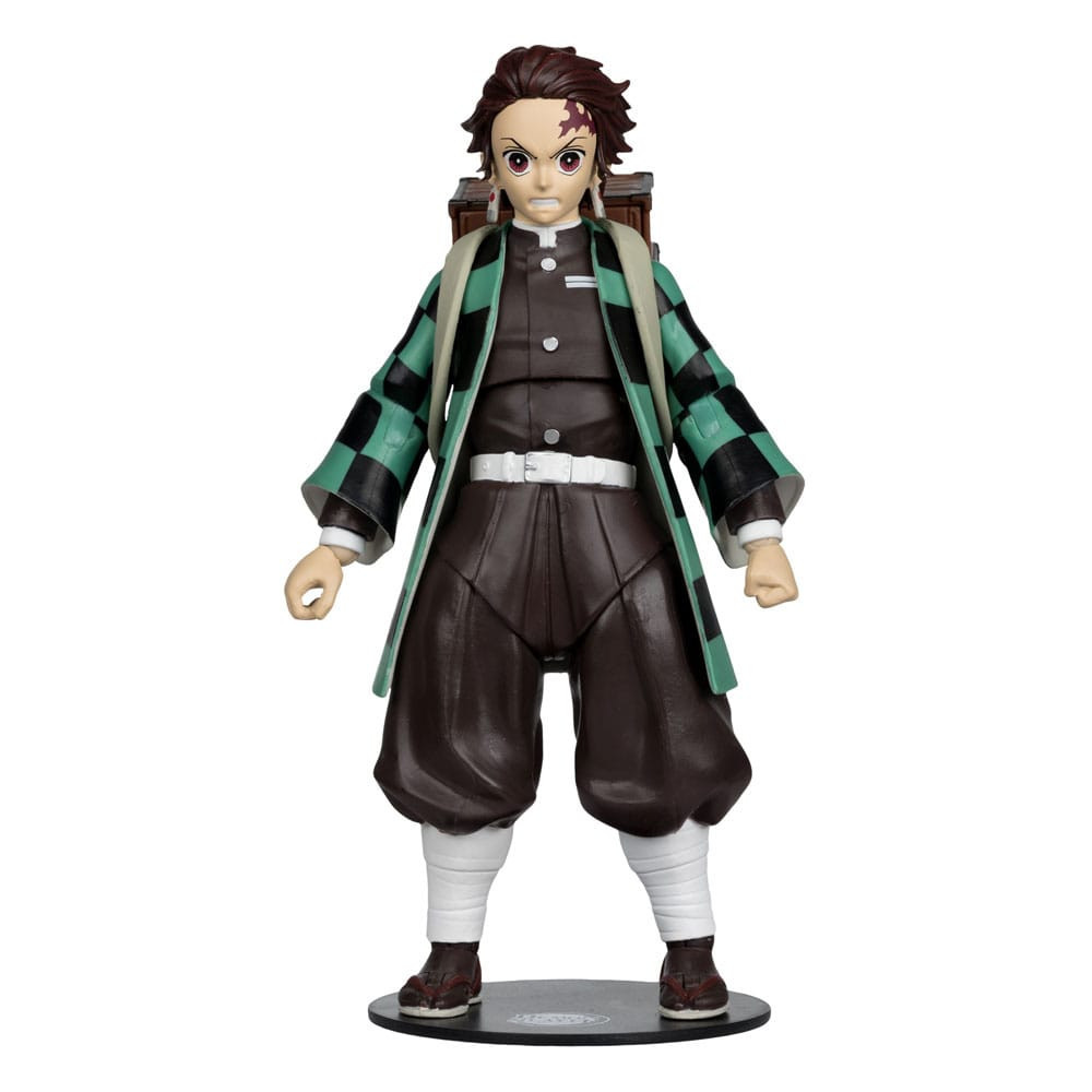 Demon SlayerFigura Tanjiro Kamado (com caixa Nezuko) (3ª temporada) 18 Cm : Kimetsu No Yaiba