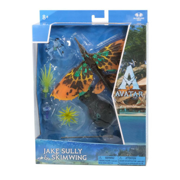 Figuras grandes de luxo Jake Sully e Skimwing Avatar: O Sentido da Água