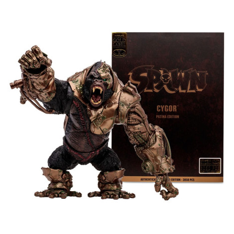 Figura Megafig Cygor Patina Edition (Gold Label) 30 Cm Spawn