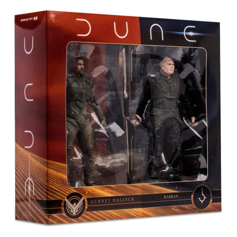 Figuras Gurney Halleck & Rabban 18 Cm Dune: Segunda Parte