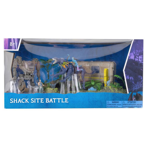 Site de batalha de Shack Avatar: O Sentido da Água Figuras