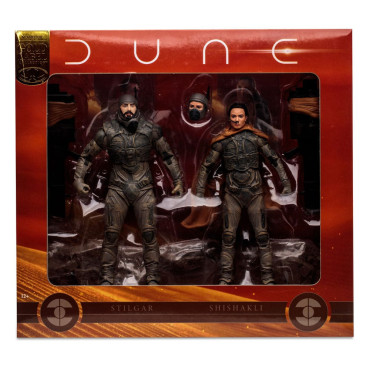 Figuras Stilgar & Shishakli (Etiqueta dourada) 18 Cm Dune: Segunda parte