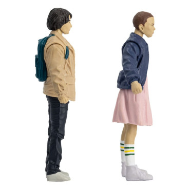 Figuras e banda desenhada Onze e Mike Wheeler 8 Cm Stranger Things