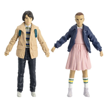 Figuras e banda desenhada Onze e Mike Wheeler 8 Cm Stranger Things