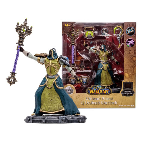 Undead: Sacerdote / Bruxo 15 Cm Figura de World Of Warcraft