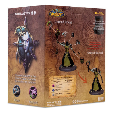 Undead: Sacerdote / Bruxo 15 Cm Figura de World Of Warcraft