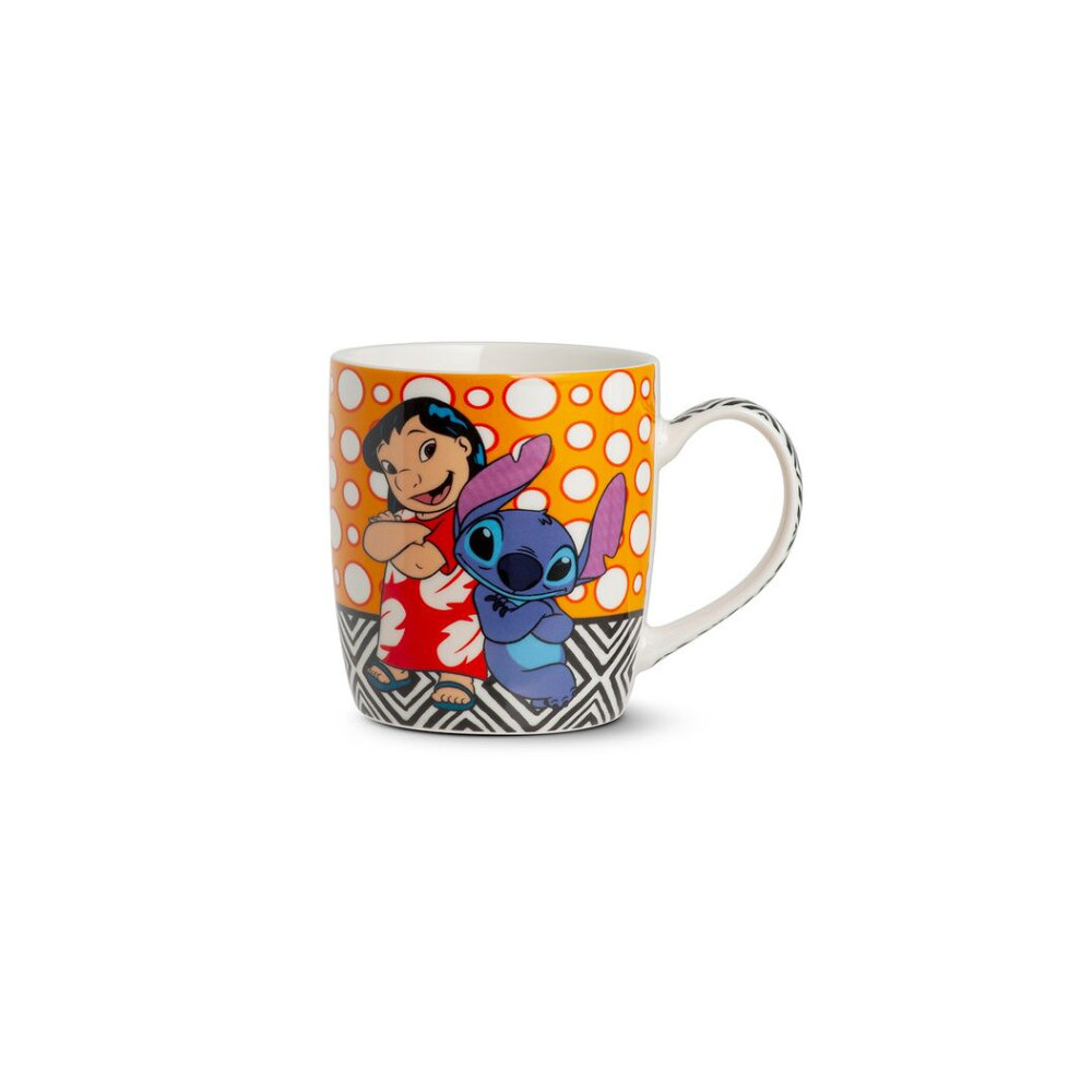 Stitch Lilo & caneca de porcelana 360ml