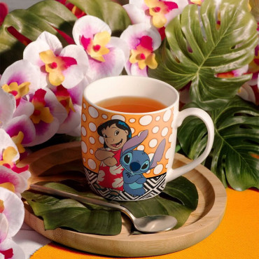 Stitch Lilo & caneca de porcelana 360ml