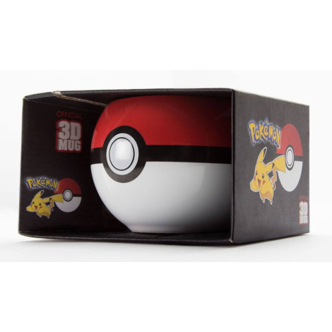 Caneca Pokémon 3D Pokeball