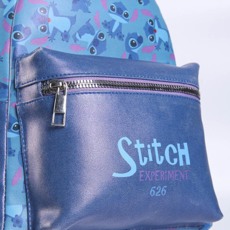 Stitch Mochila Disney Azul