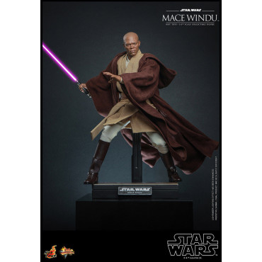 Figura de Mace Windu Hot Toys Star Wars : Ataque dos Clones