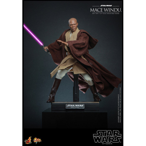 Figura de Mace Windu Hot Toys Star Wars : Ataque dos Clones