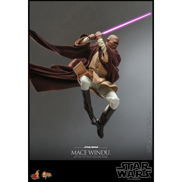 Figura de Mace Windu Hot Toys Star Wars : Ataque dos Clones