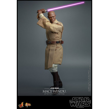 Figura de Mace Windu Hot Toys Star Wars : Ataque dos Clones