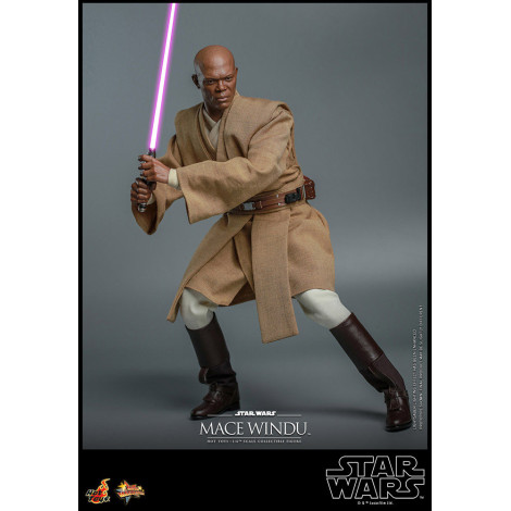 Figura de Mace Windu Hot Toys Star Wars : Ataque dos Clones