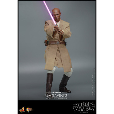 Figura de Mace Windu Hot Toys Star Wars : Ataque dos Clones