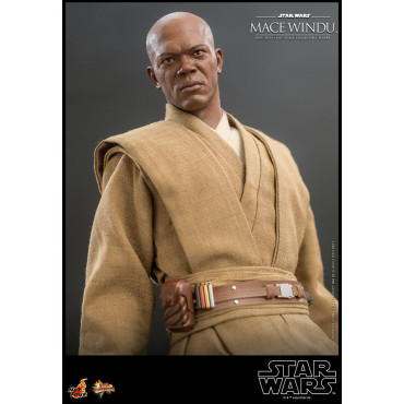 Figura de Mace Windu Hot Toys Star Wars : Ataque dos Clones