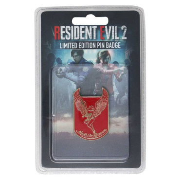 Pin de edição limitada do 25º aniversário de Resident Evil 2