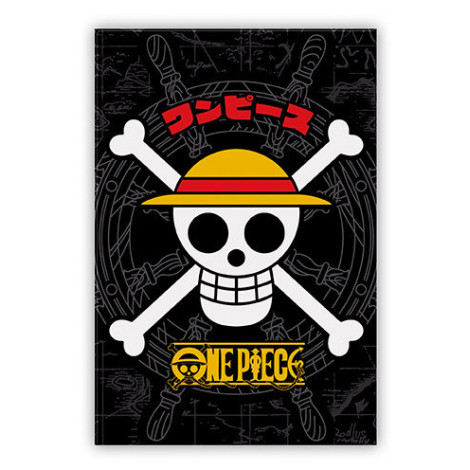 Bandeira magnética Chapéus de palha One Piece