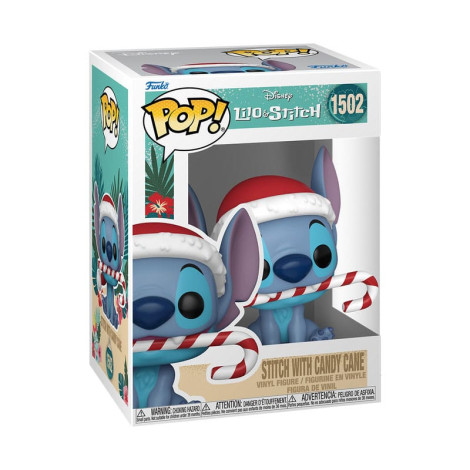 Funko Stitch Natal Pop! com luzes Disney