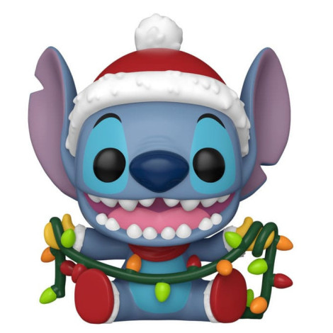 Funko Stitch Natal Pop! com luzes Disney