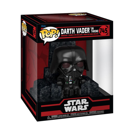 Funko Darth Vader num trono Star Wars