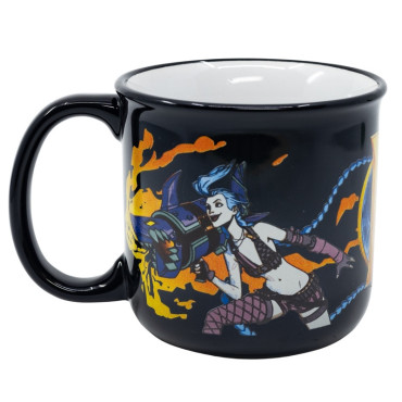 Caneca Ekko e Jinx League of Legends