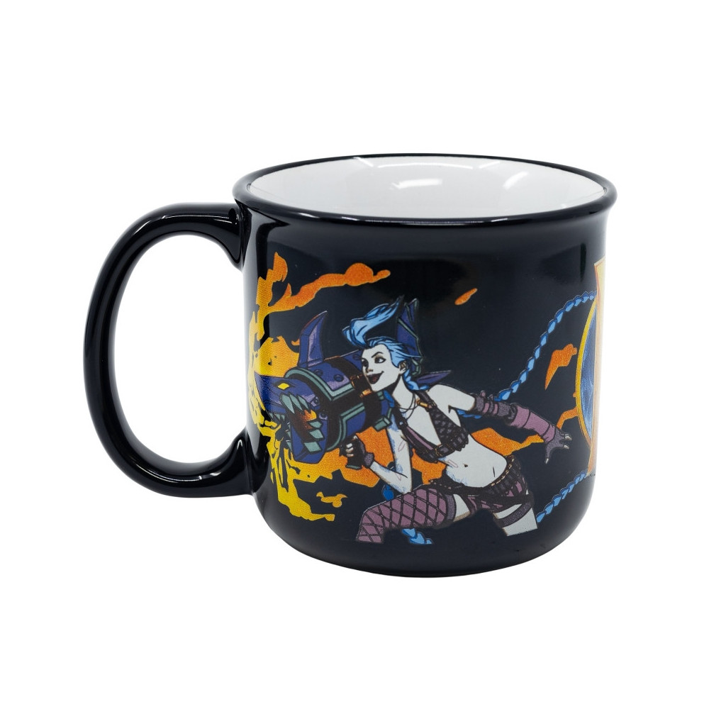 Caneca Ekko e Jinx League of Legends