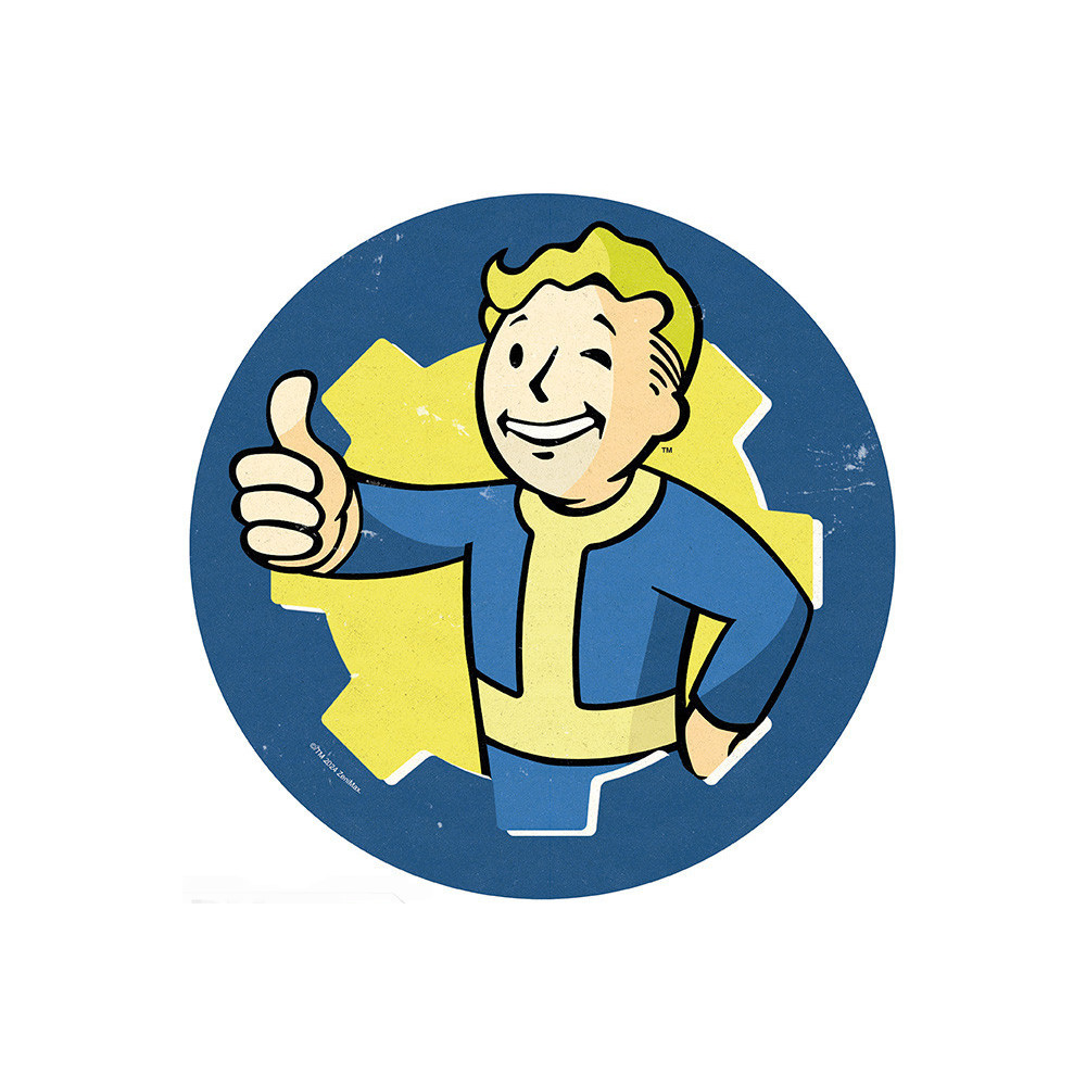 Tapete de rato Vault Boy Fallout