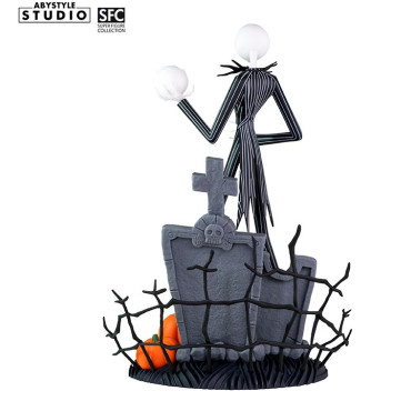 NIGHTMARE BEFORE XMAS - Figurine "Jack scary smiling face" x2