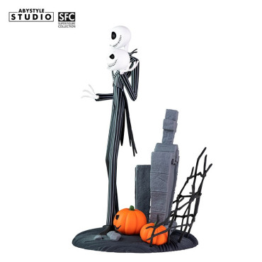 NIGHTMARE BEFORE XMAS - Figurine "Jack scary smiling face" x2