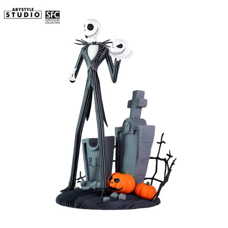 NIGHTMARE BEFORE XMAS - Figurine "Jack scary smiling face" x2