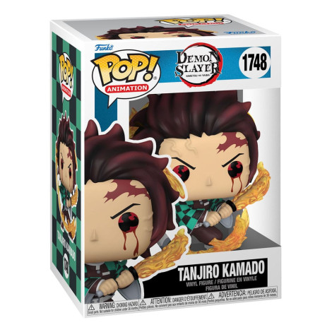 Funko Demon Slayer Pop! Tanjiro cuspidor de fogo : Kimetsu no Yaiba