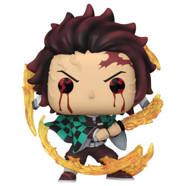 Funko Demon Slayer Pop! Tanjiro cuspidor de fogo : Kimetsu no Yaiba