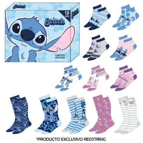 Caixa de oferta 12 pares de meias Stitch