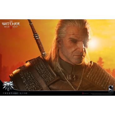 The Witcher Estátua 1:2 de Geralt de Rívia Pure Arts PRESTIGE III