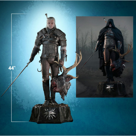 The Witcher Estátua 1:2 de Geralt de Rívia Pure Arts PRESTIGE III